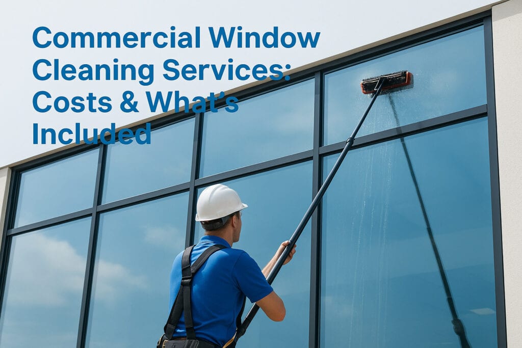 Commercial Window Cleaning Services: Costs & What’s Included