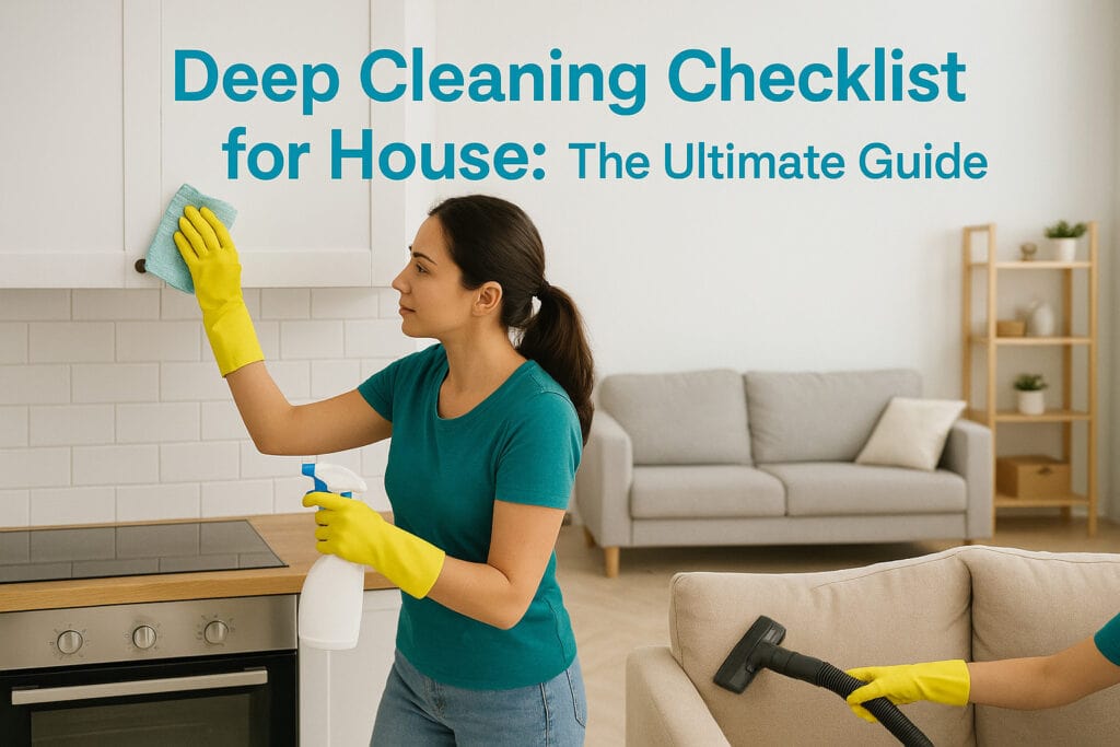 Deep Cleaning Checklist for House: The Ultimate Guide