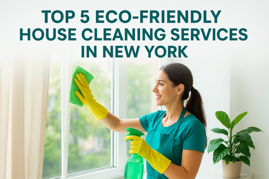 Top 5 Eco-Friendly House Cleaning Services in New York