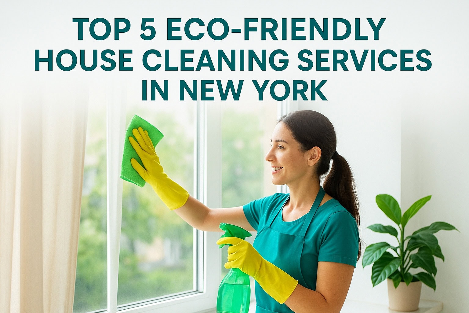 Top 5 Eco-Friendly House Cleaning Services in New York