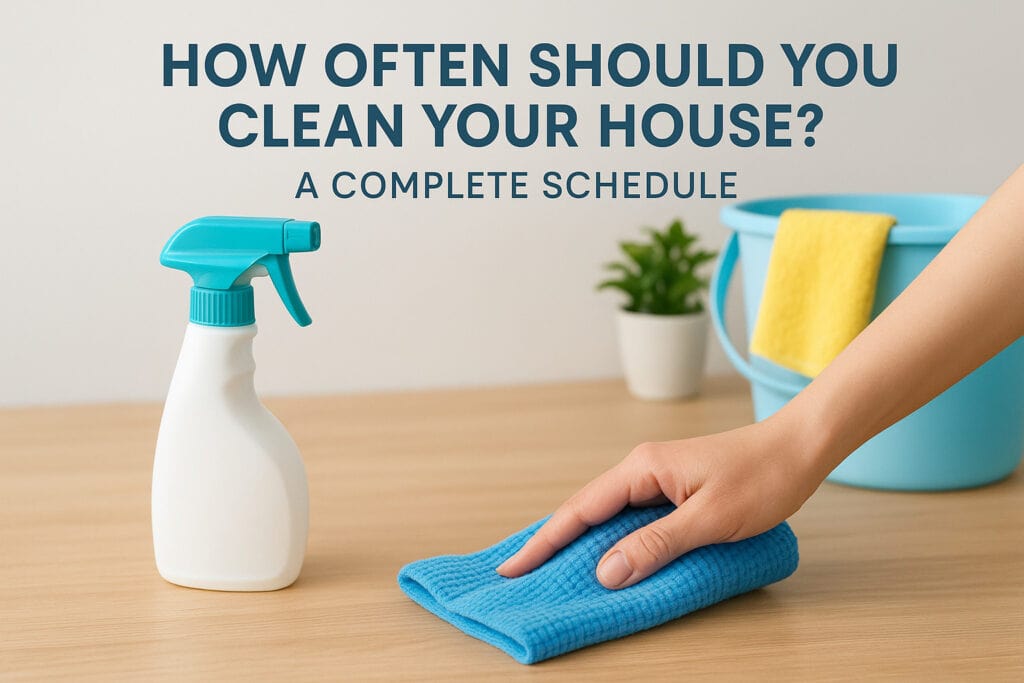 How Often Should You Clean Your House? A Complete Schedule