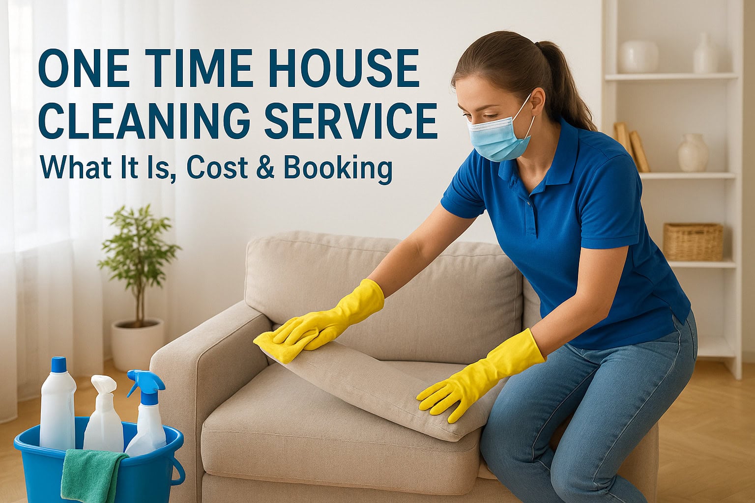 One Time House Cleaning Service: What It Is, Cost & Booking
