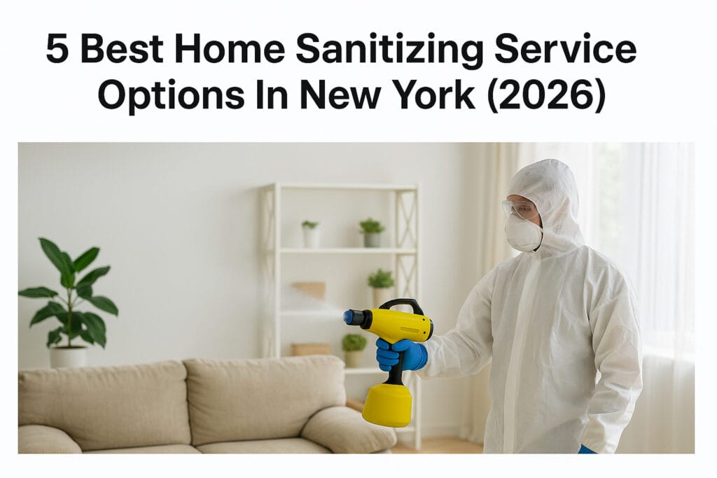 5 Best Home Sanitizing Service Options In New York (2026)