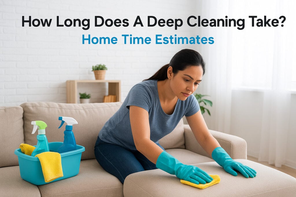 How Long Does A Deep Cleaning Take? Home Time Estimates