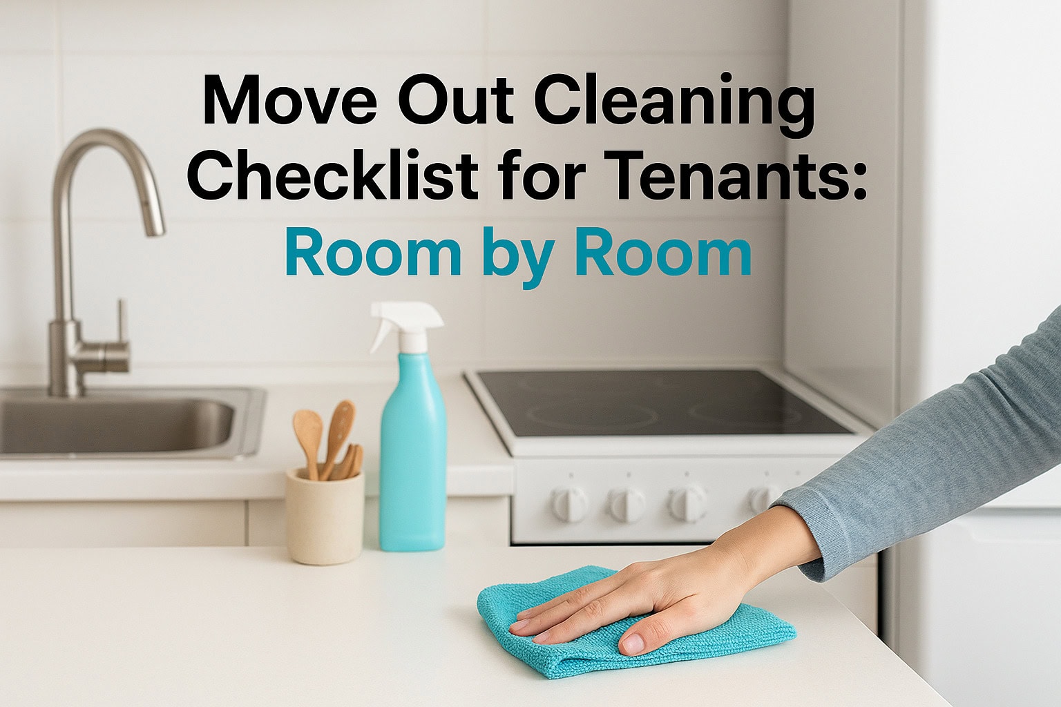 Move Out Cleaning Checklist for Tenants: Room by Room