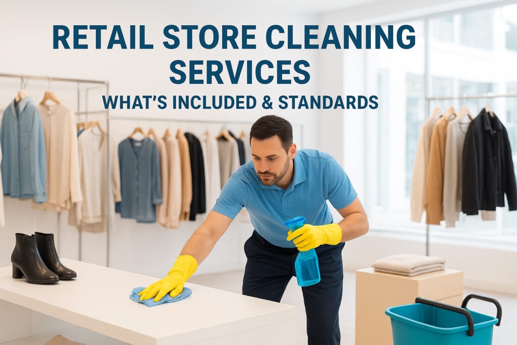 Retail Store Cleaning Services: What's Included & Standards
