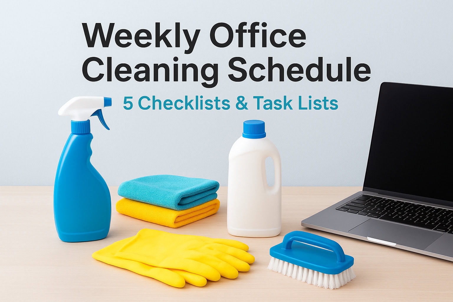 Weekly Office Cleaning Schedule: 5 Checklists & Task Lists