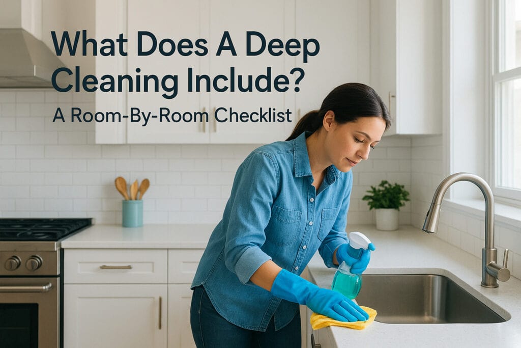 What Does A Deep Cleaning Include? A Room-By-Room Checklist