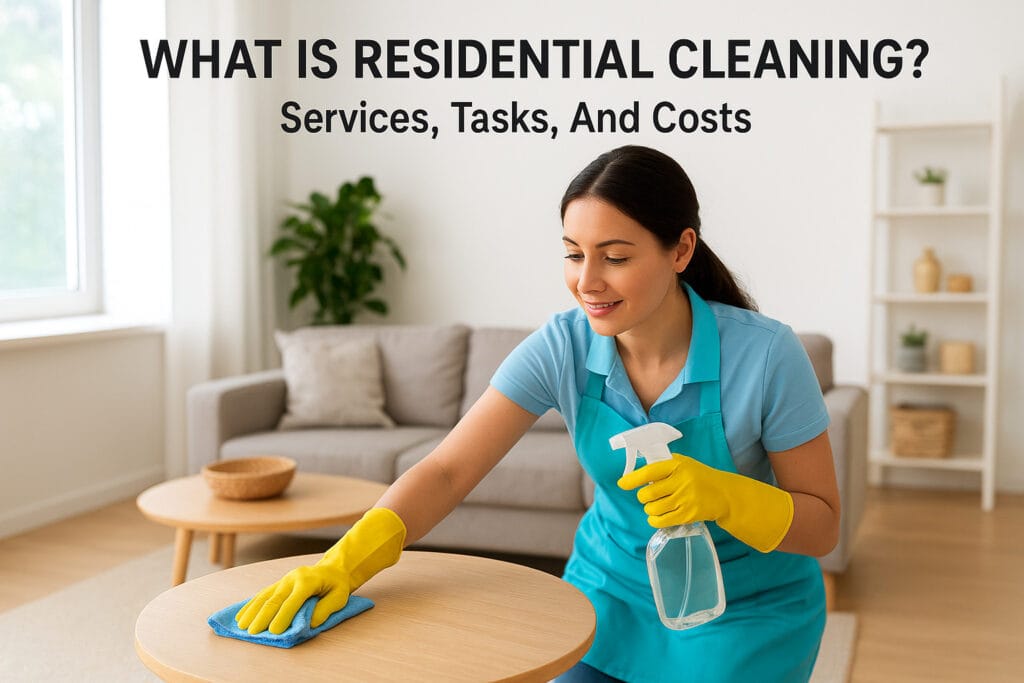 What Is Residential Cleaning? Services, Tasks, And Costs