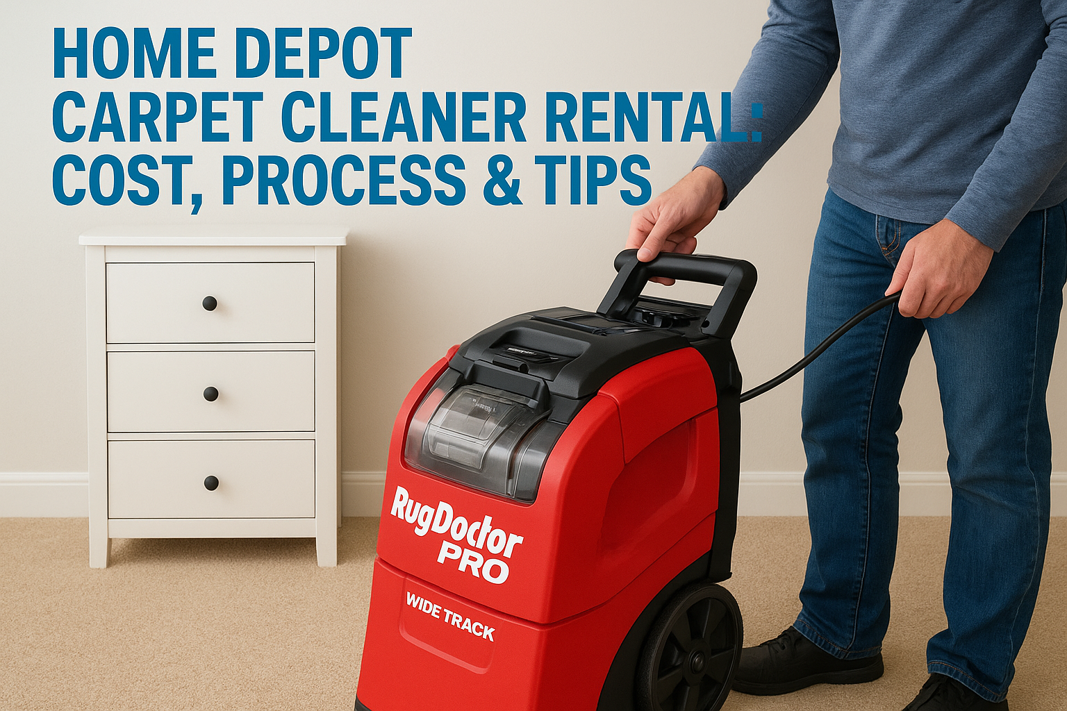 Home Depot Carpet Cleaner Rental: Cost, Process & Tips