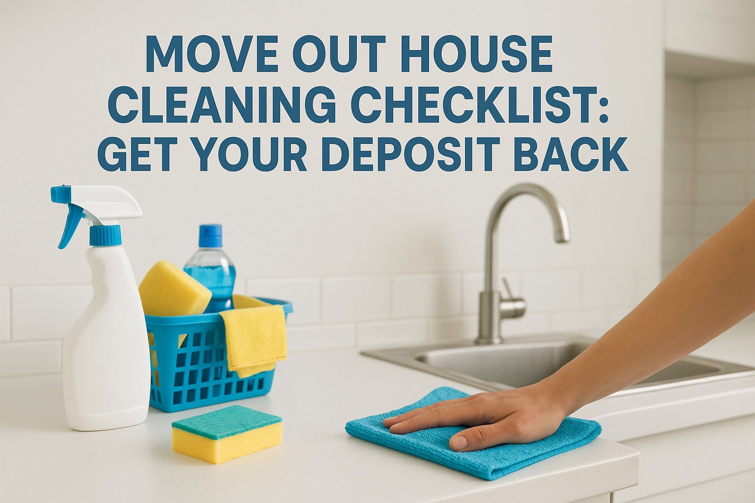 Move Out House Cleaning Checklist: Get Your Deposit Back