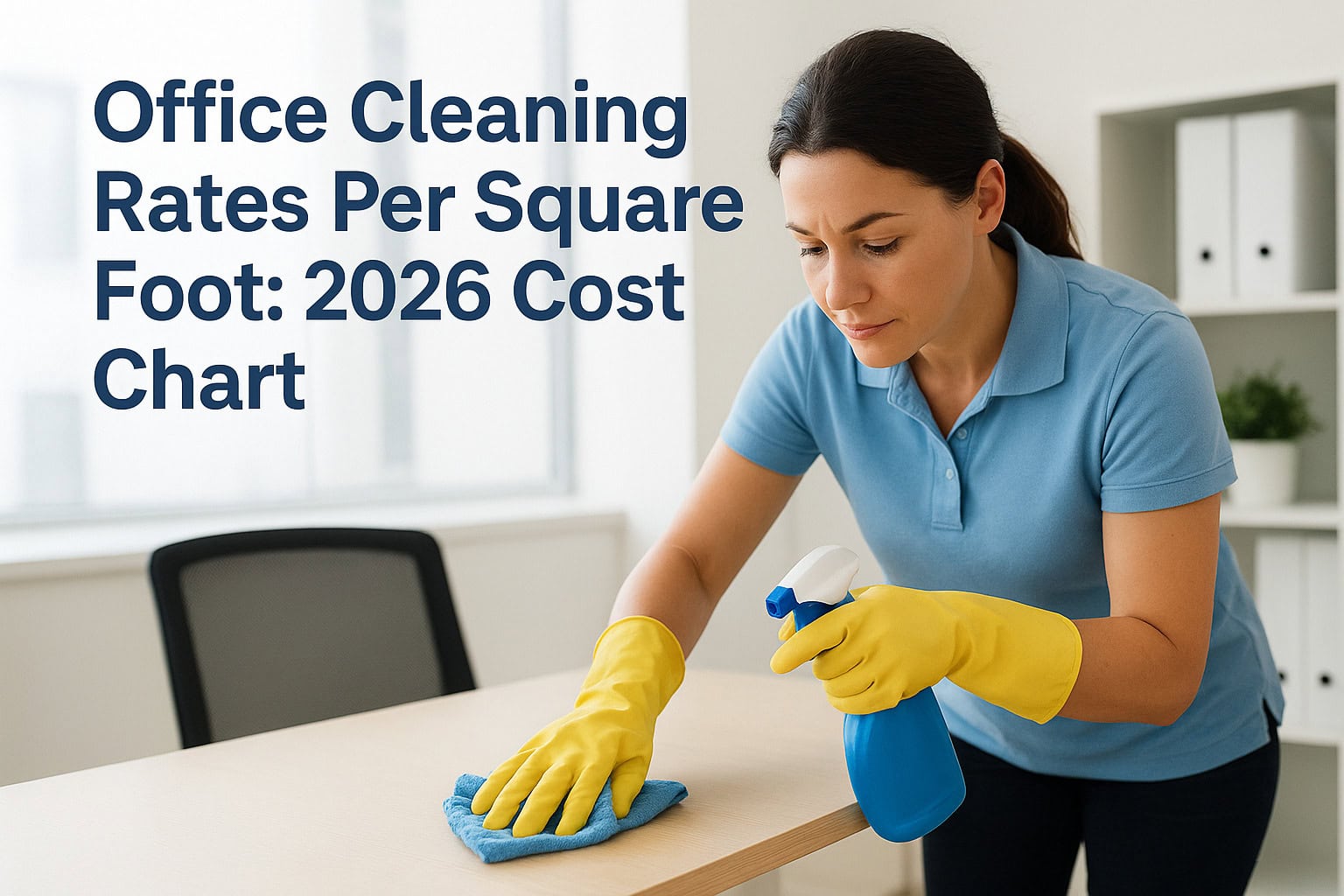 Office Cleaning Rates Per Square Foot: 2026 Cost Chart