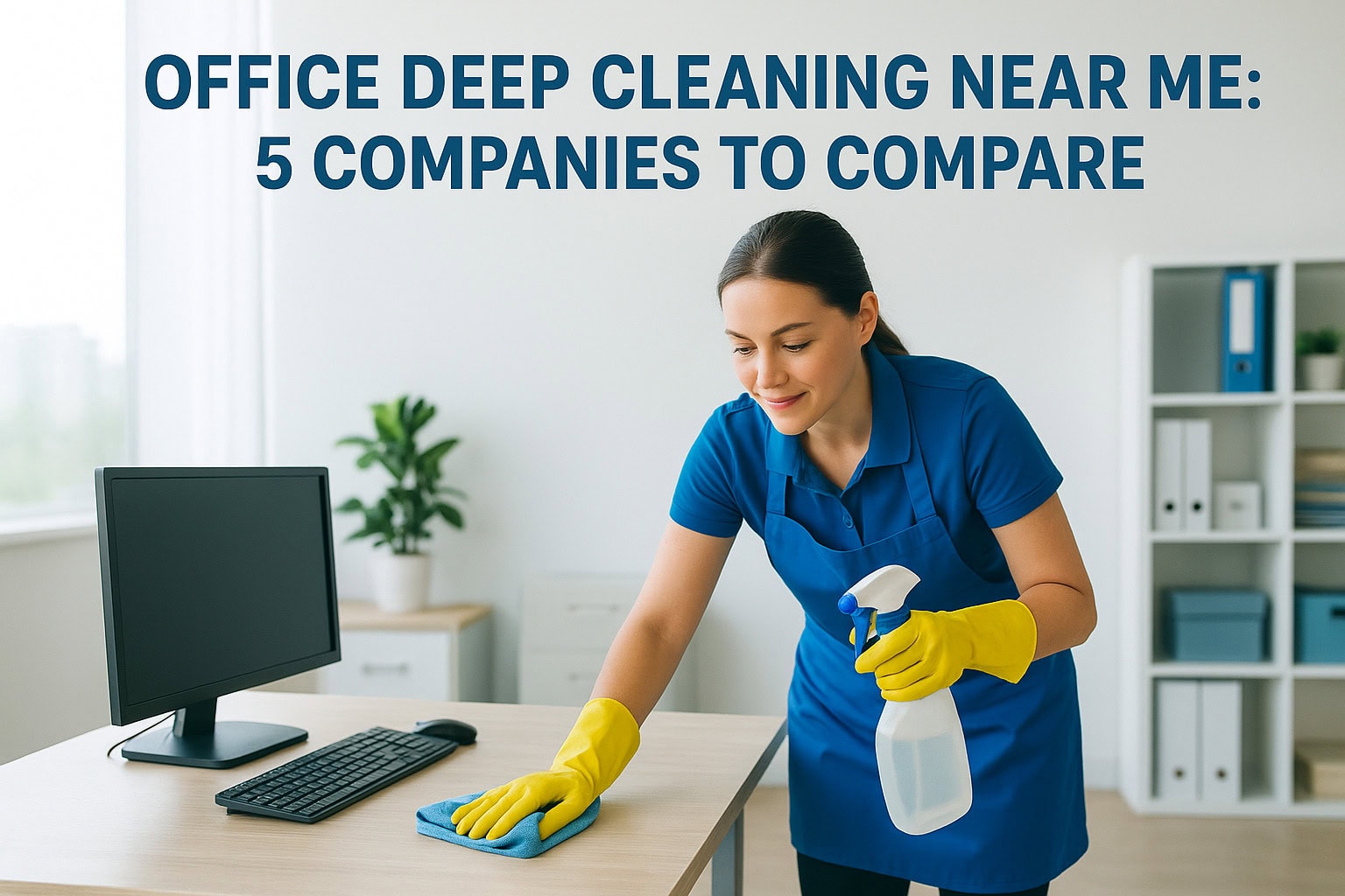Office Deep Cleaning Near Me: 5 Companies To Compare