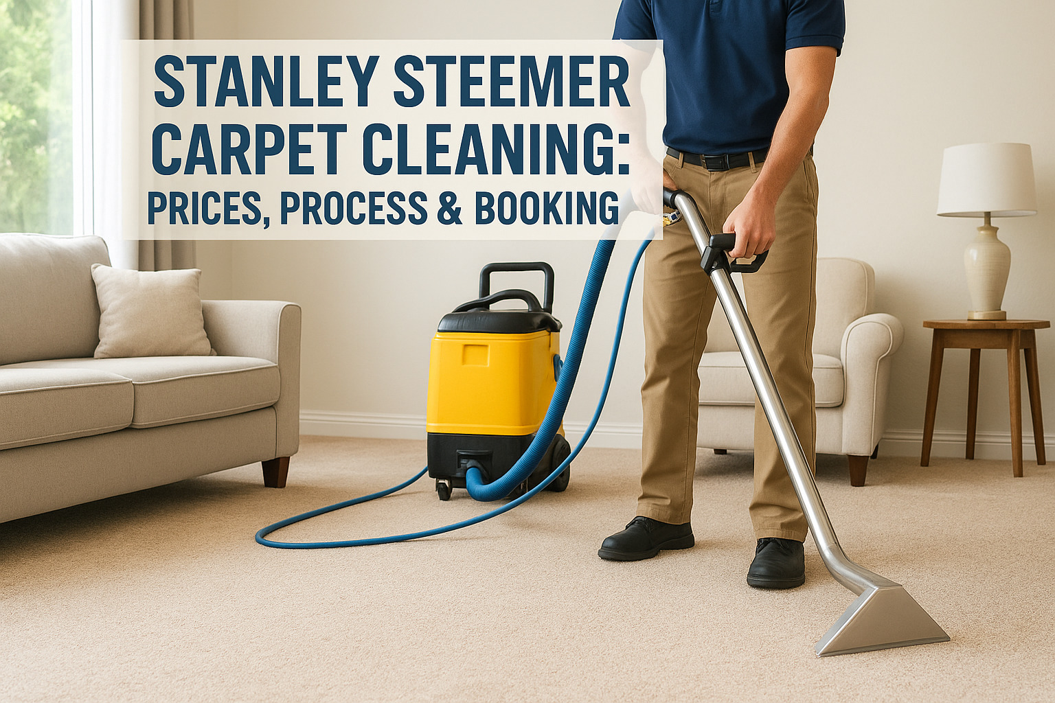 Stanley Steemer Carpet Cleaning: Prices, Process & Booking
