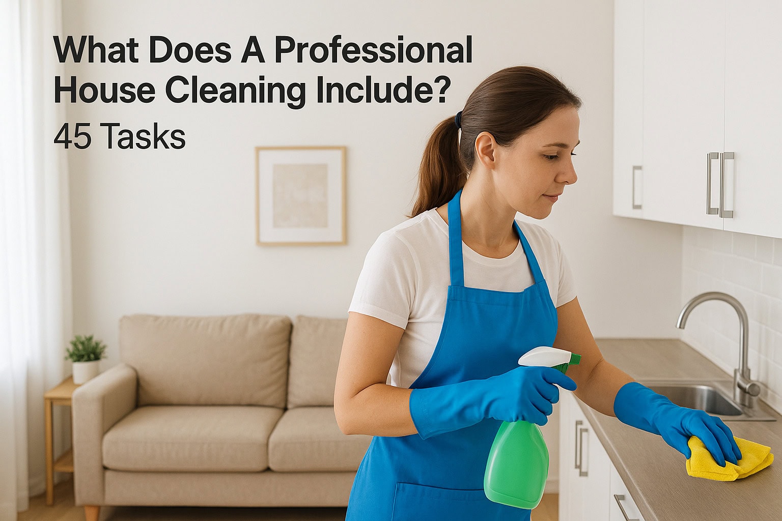 What Does A Professional House Cleaning Include? 45 Tasks