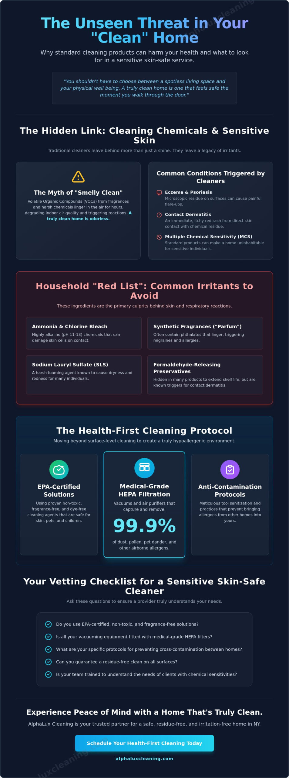 Cleaning Services for Sensitive Skin: The Complete Guide to a Hypoallergenic Home