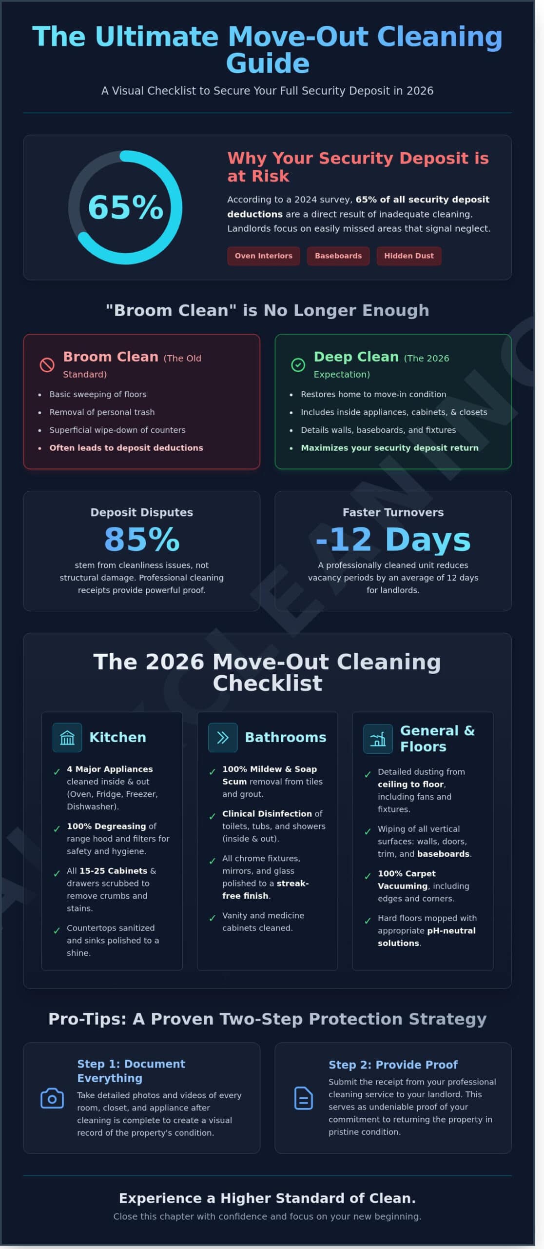 What Does a Move Out Cleaning Include? The Ultimate 2026 Checklist