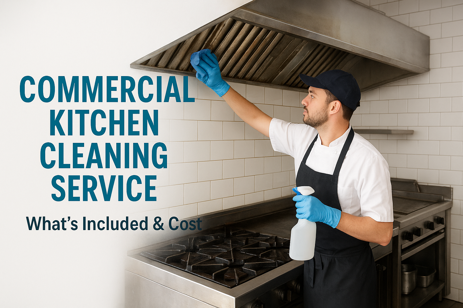 Commercial Kitchen Cleaning Service: What's Included & Cost