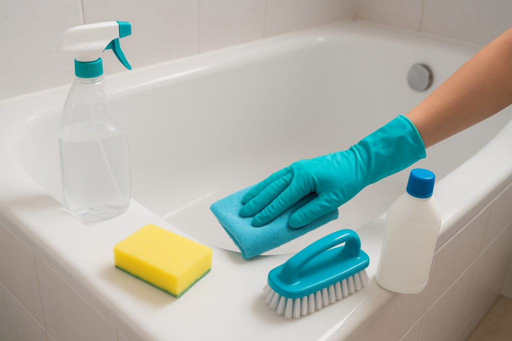 How To Clean A Bathtub: Fast, Deep-Clean Methods That Work