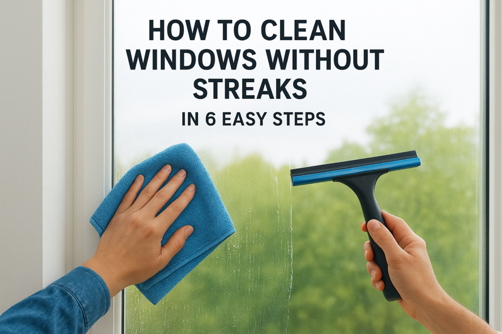 How To Clean Windows Without Streaks In 6 Easy Steps