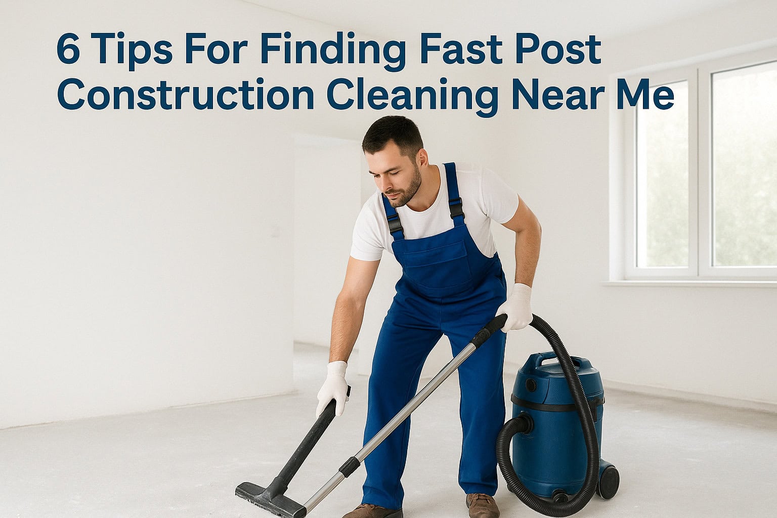 6 Tips For Finding Fast Post Construction Cleaning Near Me