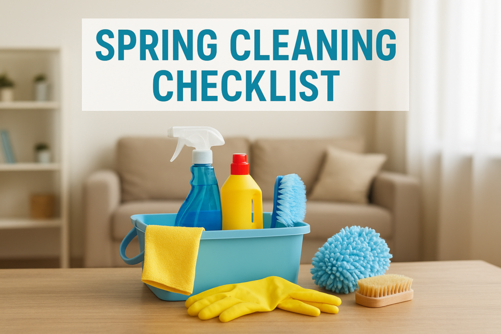 Spring Cleaning Checklist: Room-by-Room Deep Clean Guide