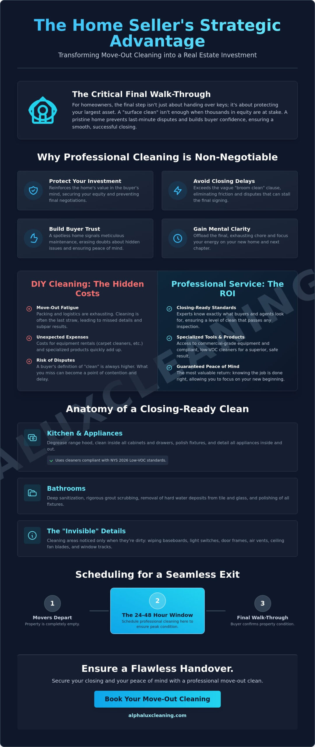 Move Out Cleaning for Homeowners: The Strategic Guide to a Flawless Transition