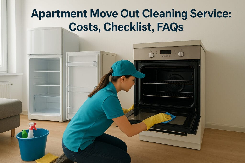 Apartment Move Out Cleaning Service: Costs, Checklist, FAQs