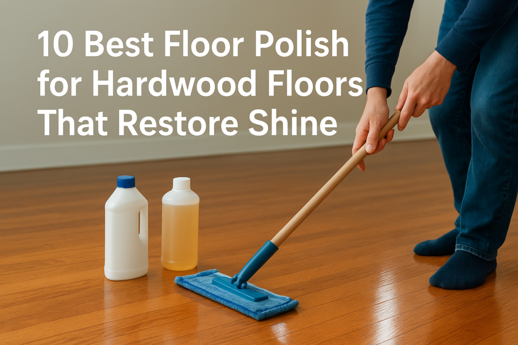 10 Best Floor Polish for Hardwood Floors That Restore Shine