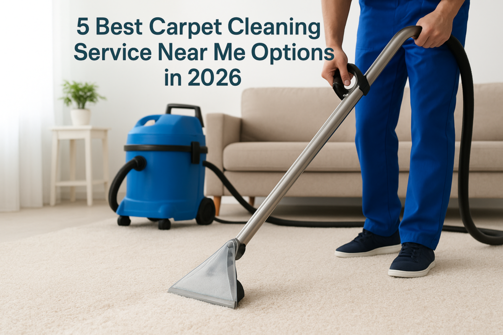 5 Best Carpet Cleaning Service Near Me Options In 2026