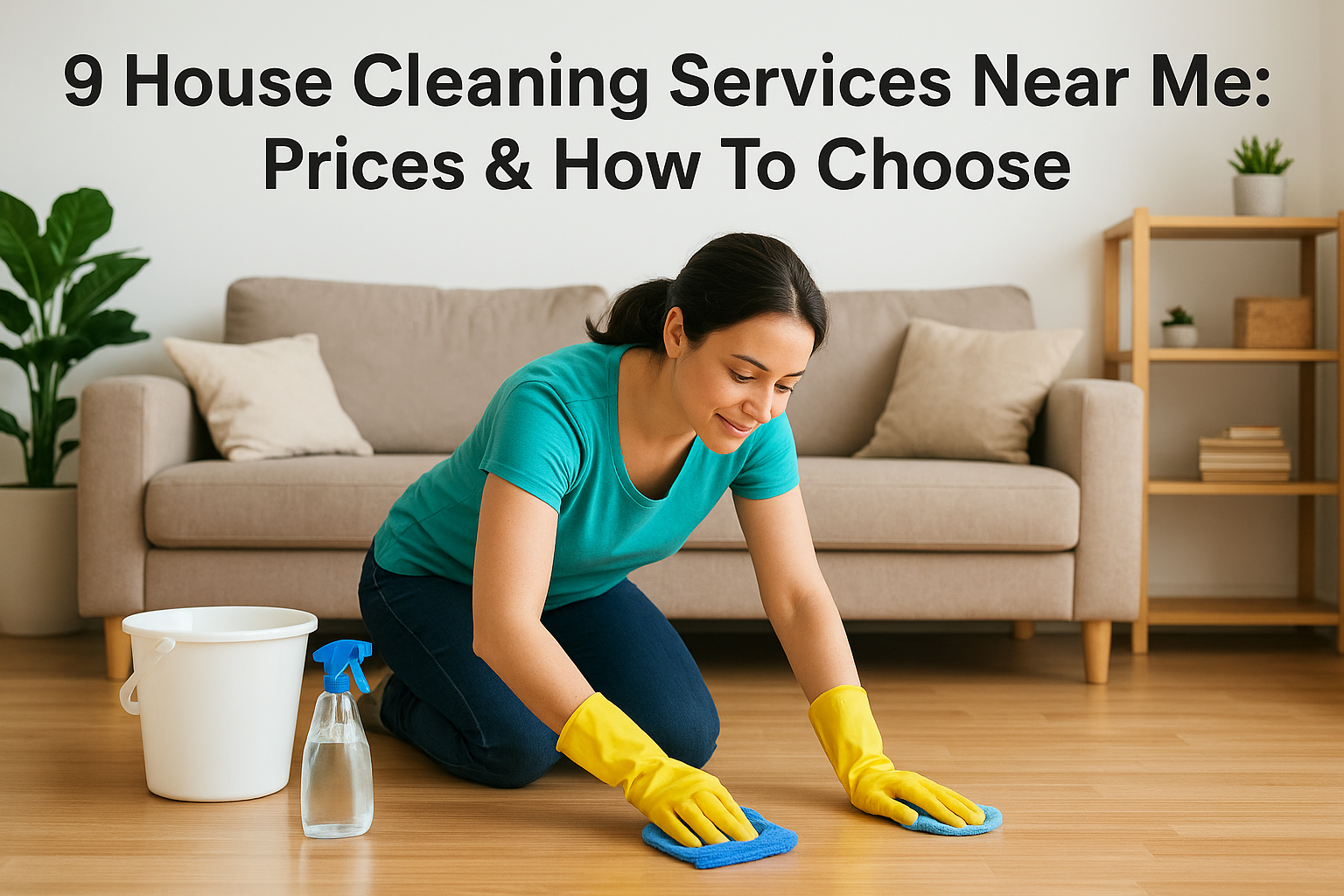 9 House Cleaning Services Near Me: Prices & How To Choose