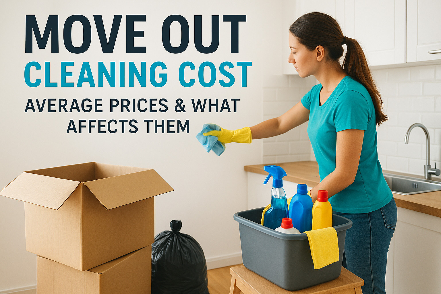 Move Out Cleaning Cost: Average Prices & What Affects Them