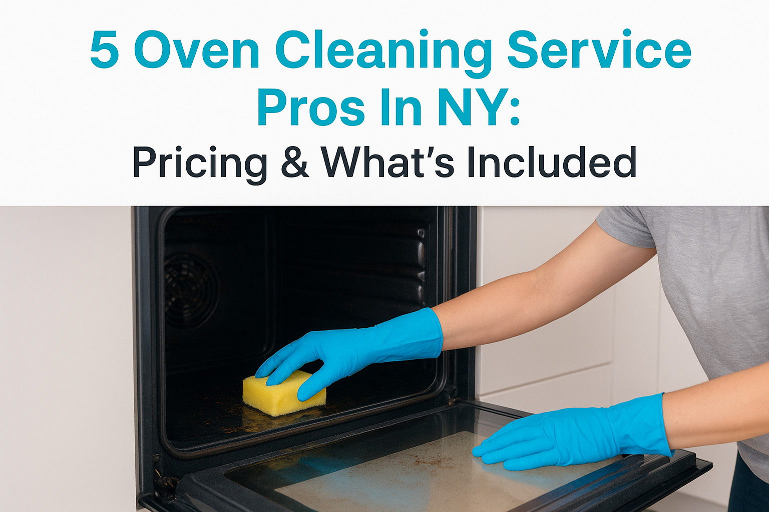 5 Oven Cleaning Service Pros In NY: Pricing & What's Included