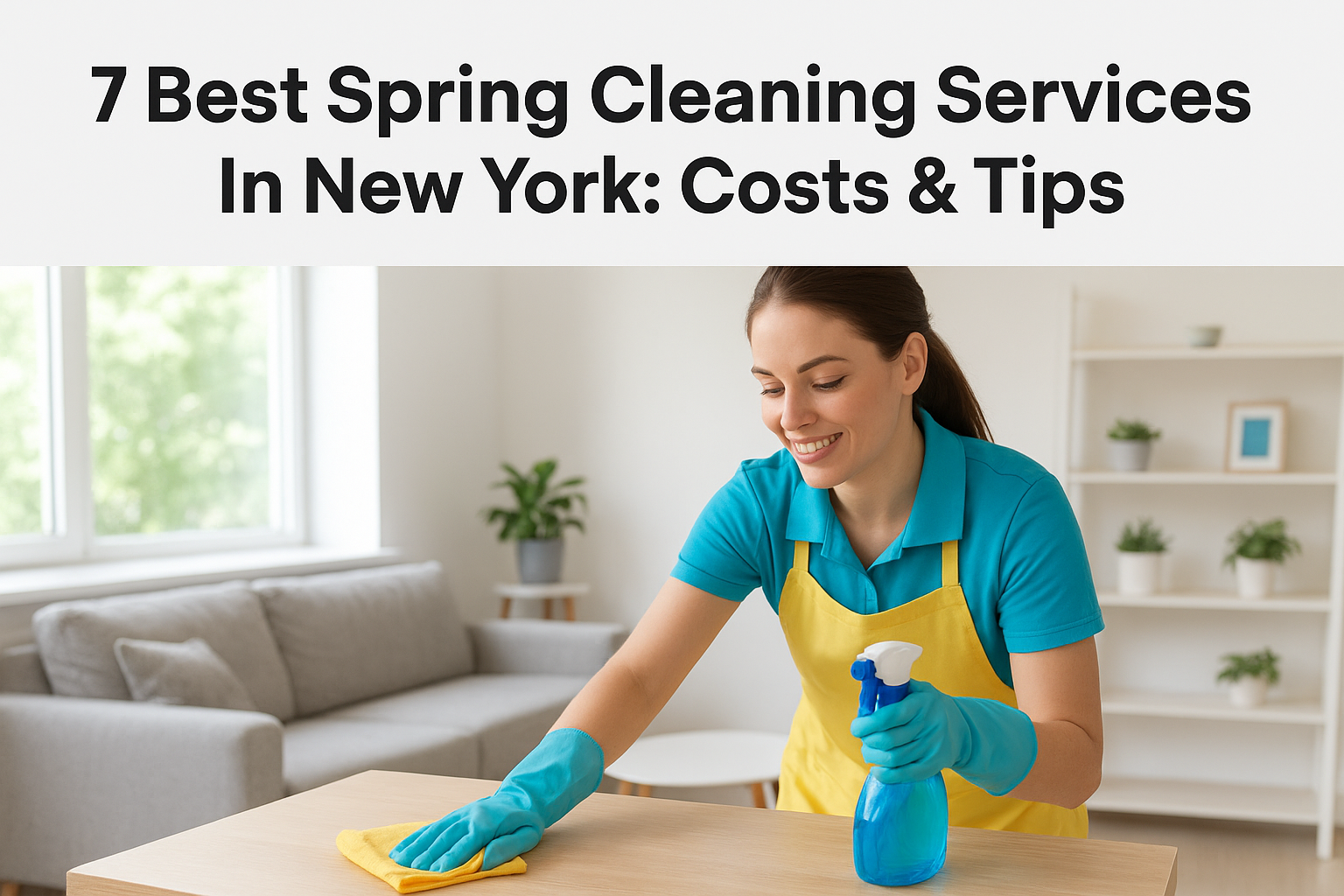 7 Best Spring Cleaning Services In New York: Costs & Tips