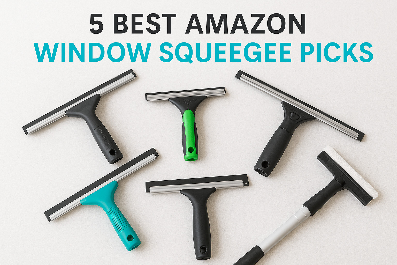 5 Best Amazon Window Squeegee Picks For Streak-Free Glass