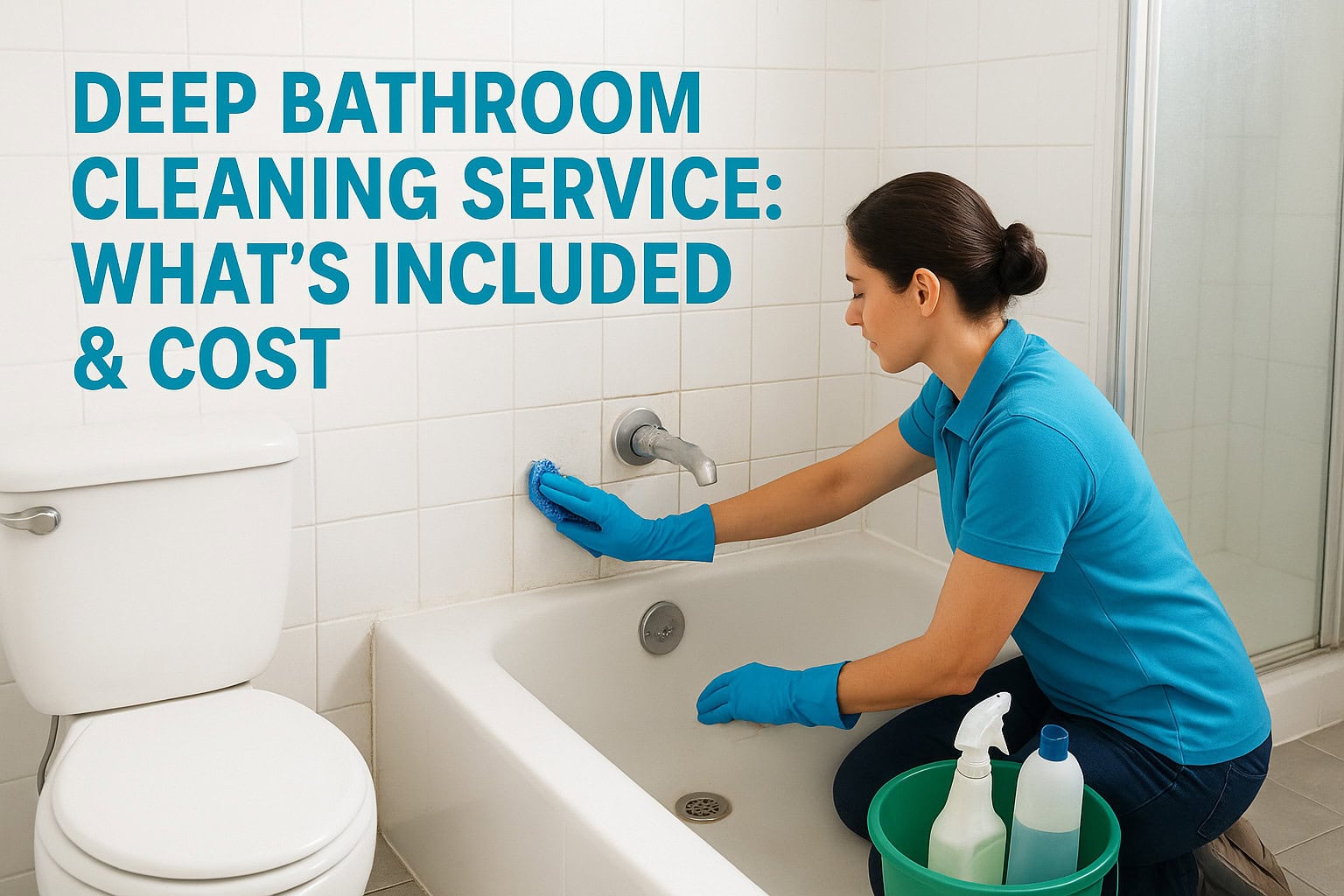 Deep Bathroom Cleaning Service: What's Included & Cost