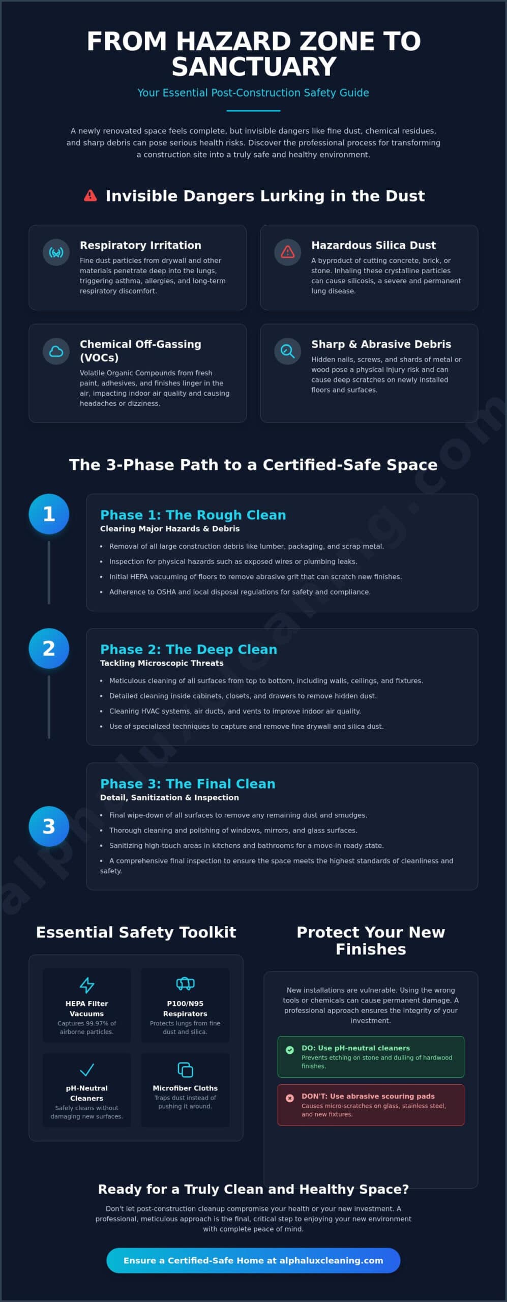 Post-Construction Cleaning Safety Checklist: The 2026 Guide to a Move-In Ready Space
