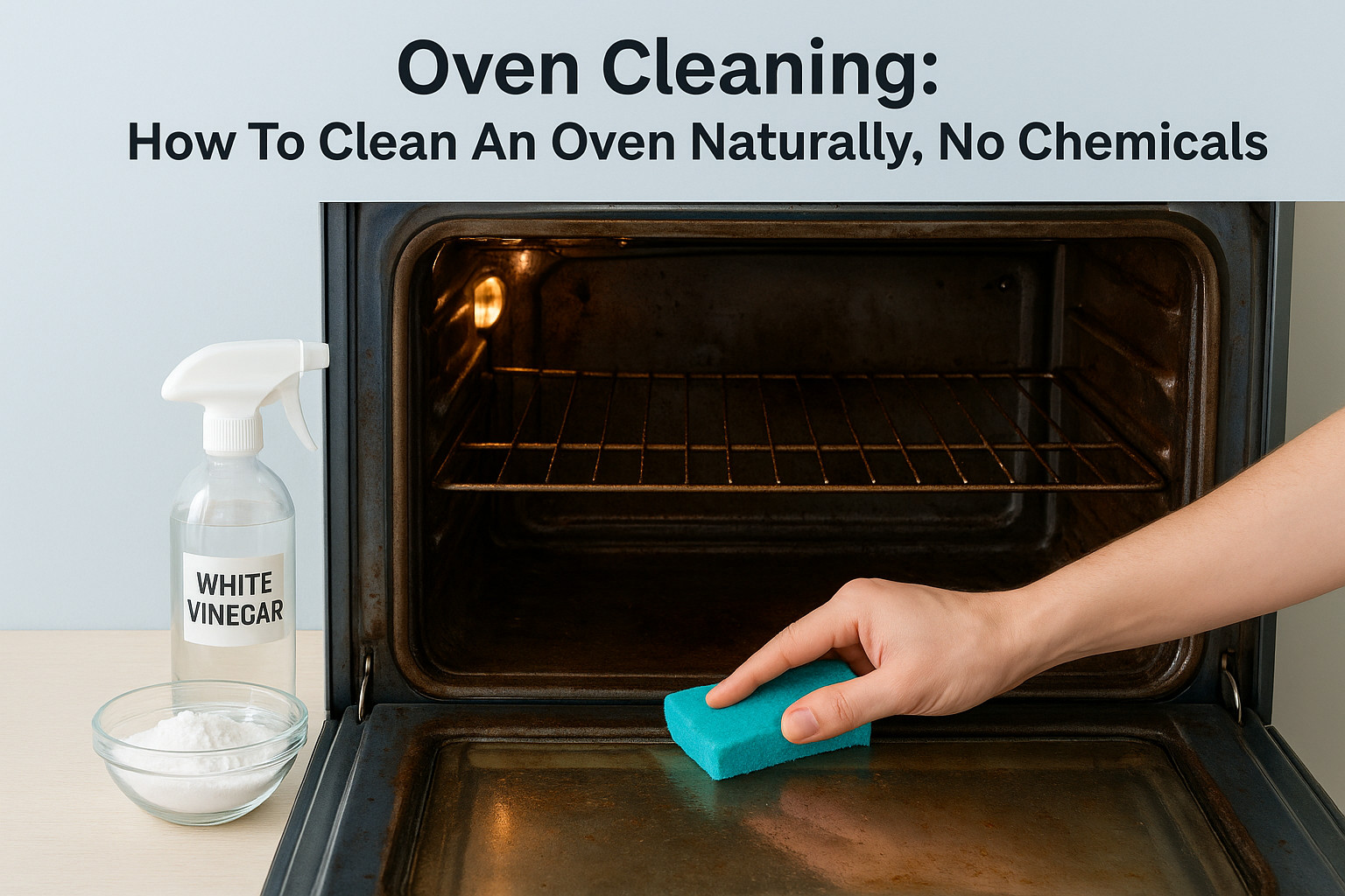 Oven Cleaning: How To Clean An Oven Naturally, No Chemicals