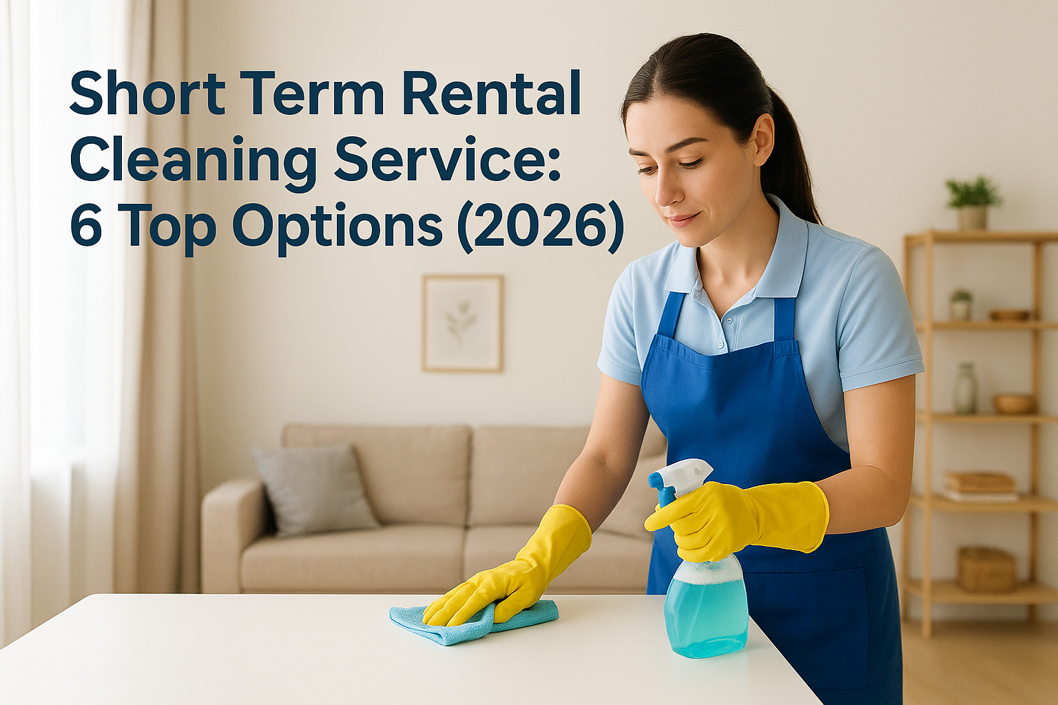 Short Term Rental Cleaning Service: 6 Top Options (2026)