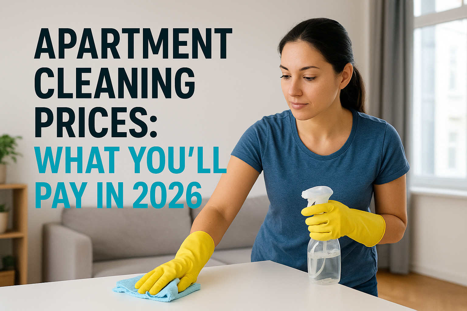 Apartment Cleaning Prices: What You'll Pay In 2026
