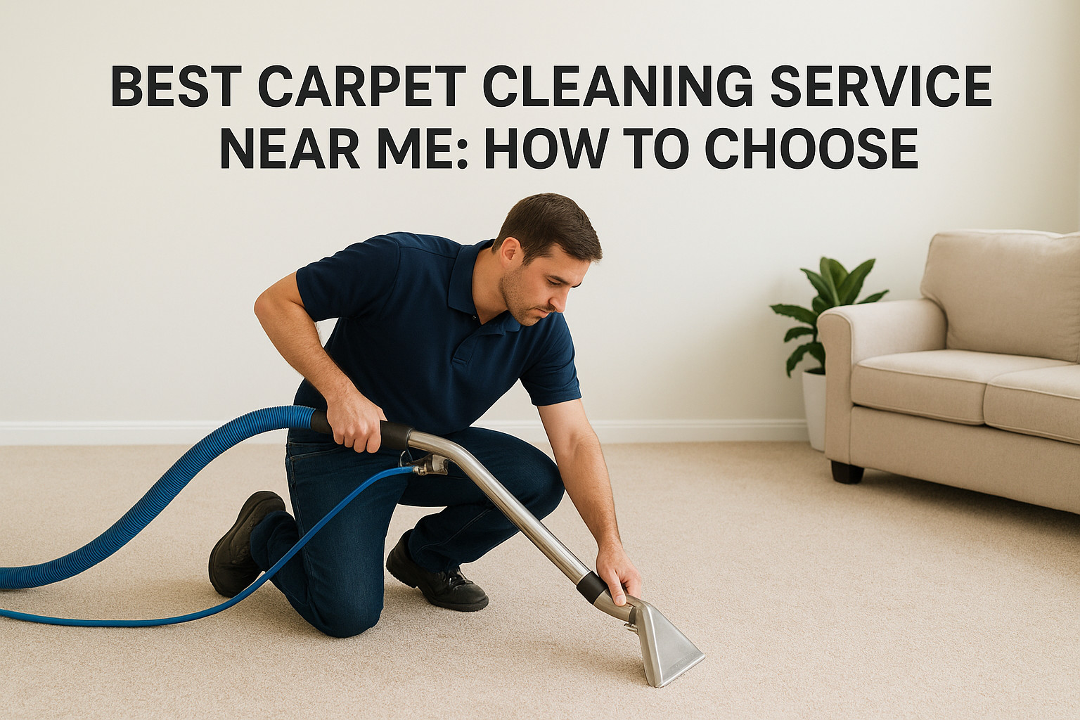 Best Carpet Cleaning Service Near Me: How To Choose