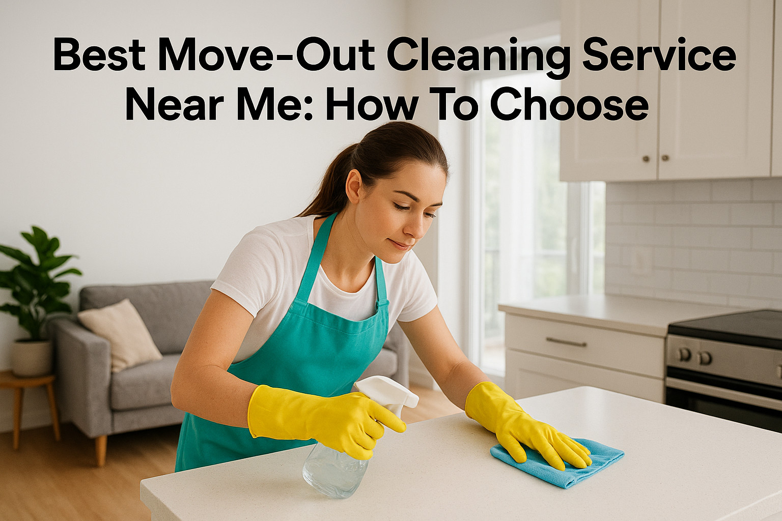 Best Move-Out Cleaning Service Near Me: How To Choose