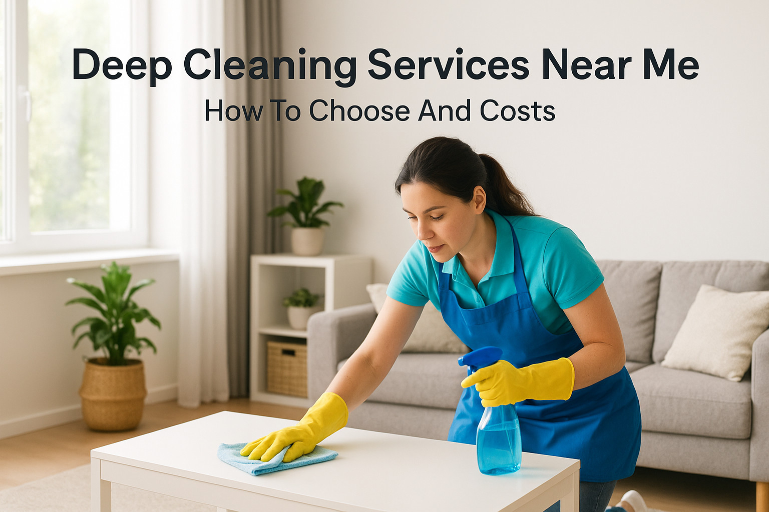 Deep Cleaning Services Near Me: How To Choose And Costs