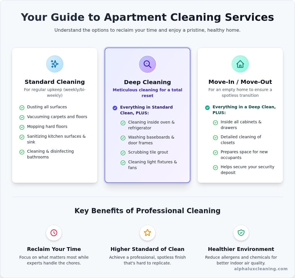 The Ultimate Guide to Apartment Cleaning Services