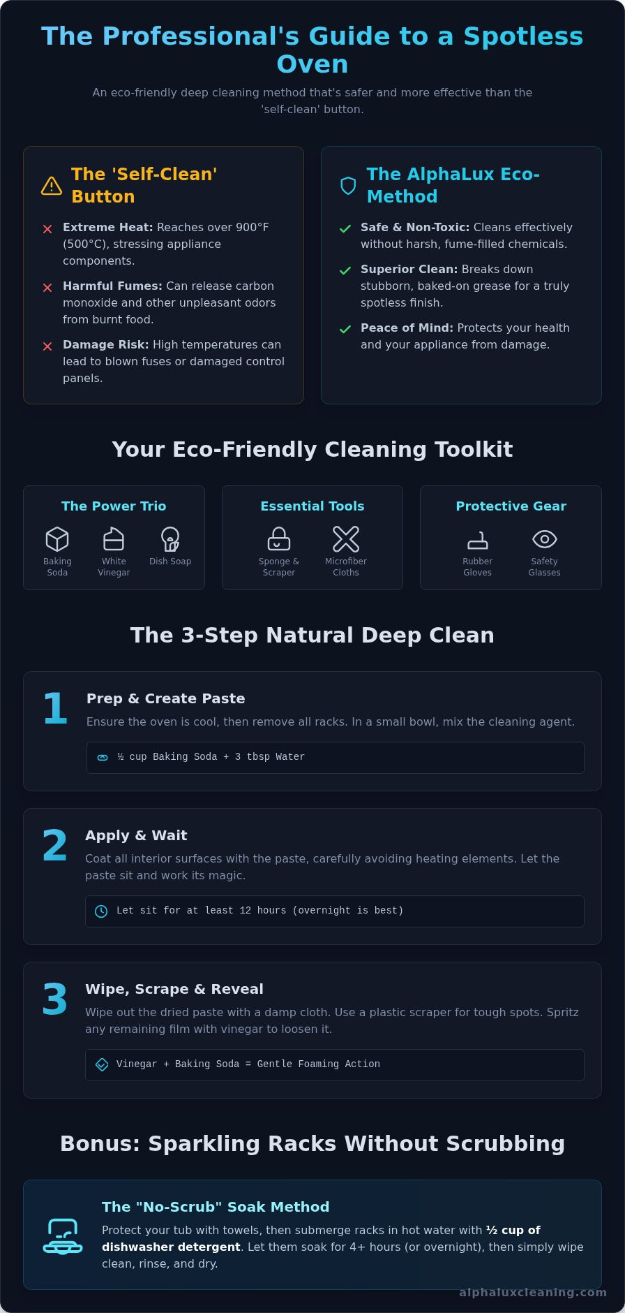 How to Clean an Oven: A Professional's Step-by-Step Guide