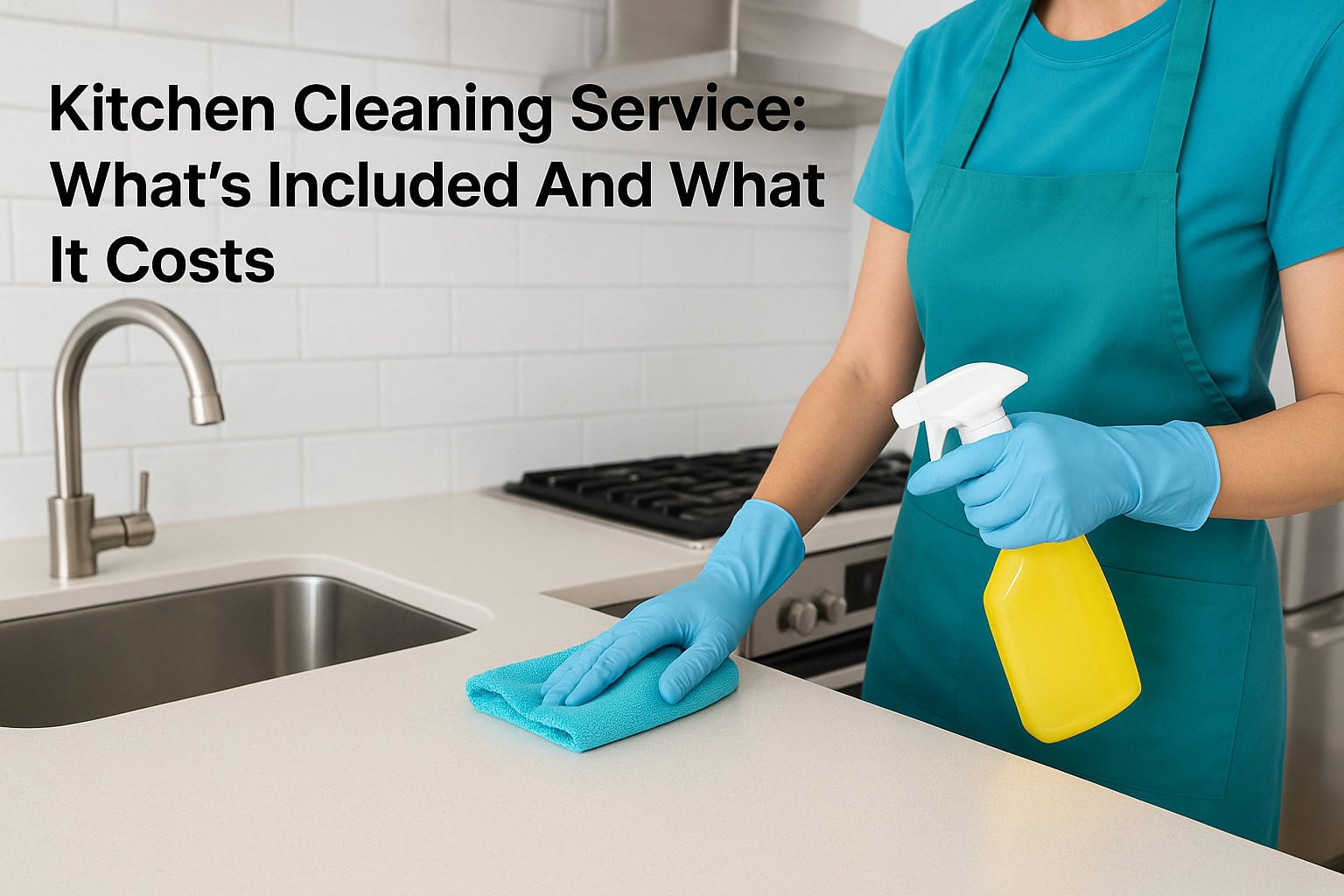 Kitchen Cleaning Service: What's Included And What It Costs