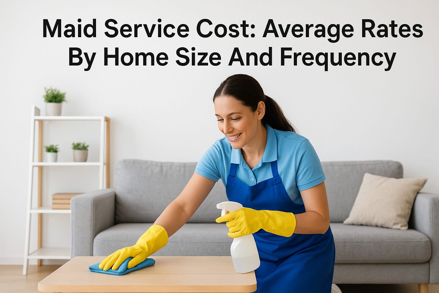Maid Service Cost: Average Rates By Home Size And Frequency