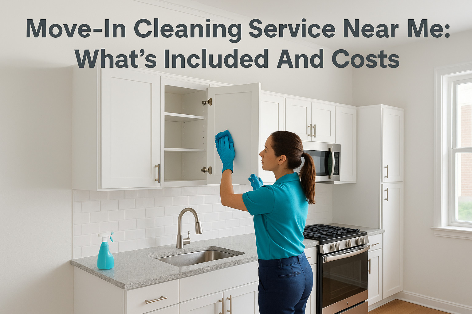 Move-In Cleaning Service Near Me: What's Included And Costs