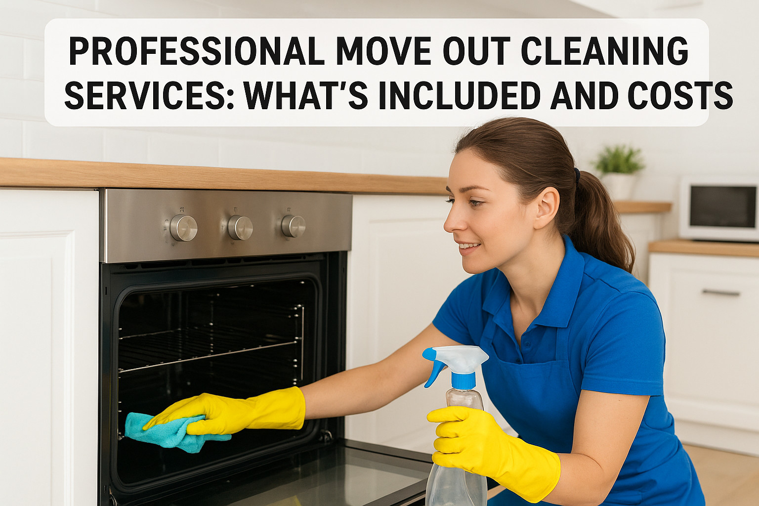Professional Move Out Cleaning Services: What's Included And Costs