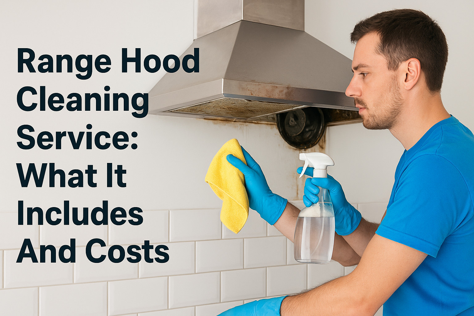 Range Hood Cleaning Service: What It Includes And Costs